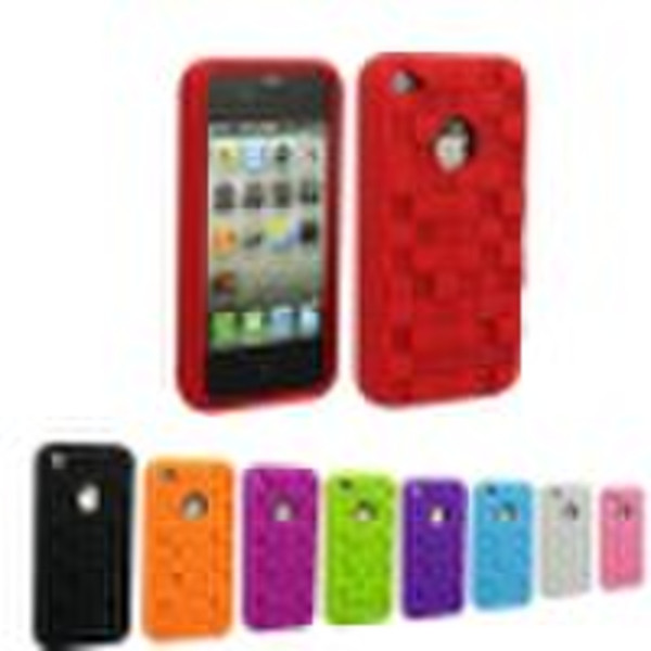 Mosaic Silicon case for iPhone 4 4G