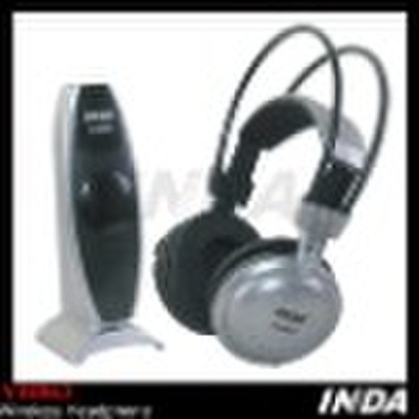 100m stereo RF wireless headset