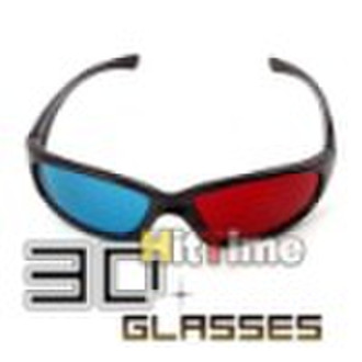 New Red Blue Cyan 3D Glasses 3 D Dimensional Free