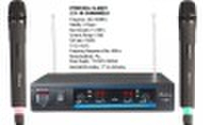 2*16 Channels UHF Wireless Microphones U-2801