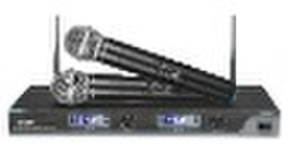 Dual UHF wireless microphone