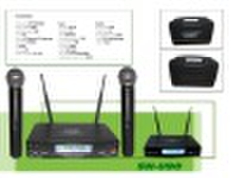 newst 2CH UHF Wireless Mic