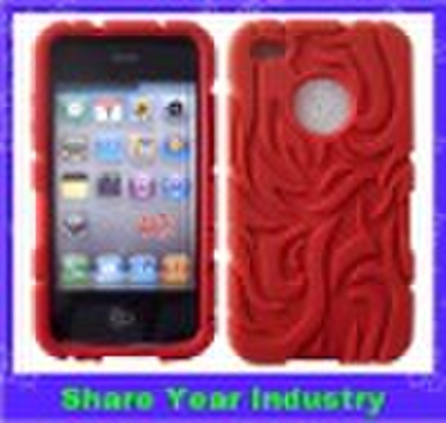 silicone case for iphone 4g case 2010