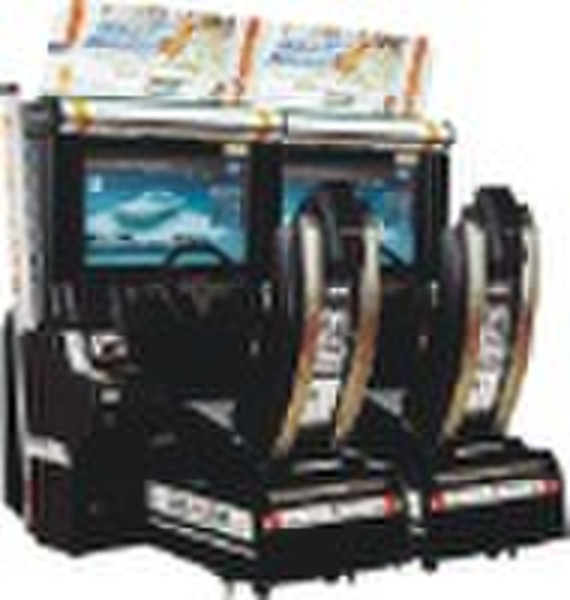 Initial D4 racing game machine