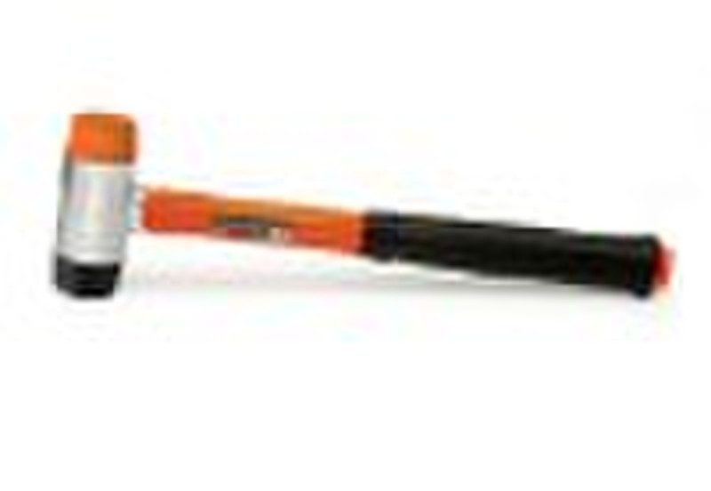 soft face hammer with fiberglass handle