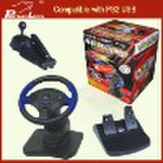 Speed racing wheel for PS2 & USB GT4 wheel rac