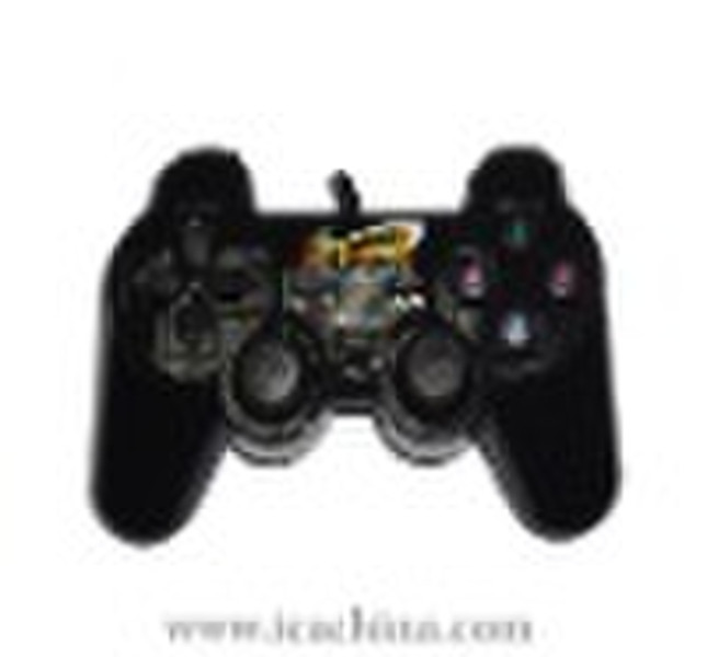 pc usb vibration joystick/double vibration game co