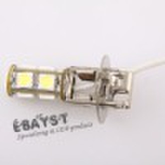 LED H3 9 SMD Leds 5050 12V Fog Headlight Car Auto