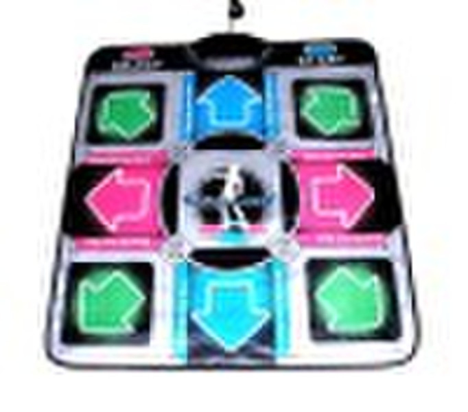 USB  dance mat pads which show dancing , body buil