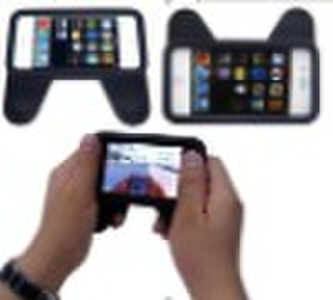 BLACK GAME-PAD for iPhone 4g Silicone Cover NEW