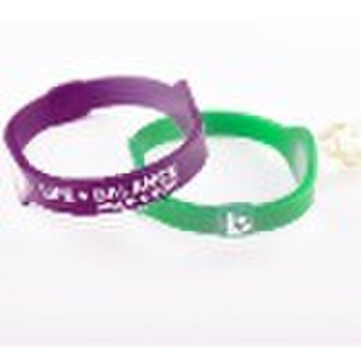 Customed silicone bracelet