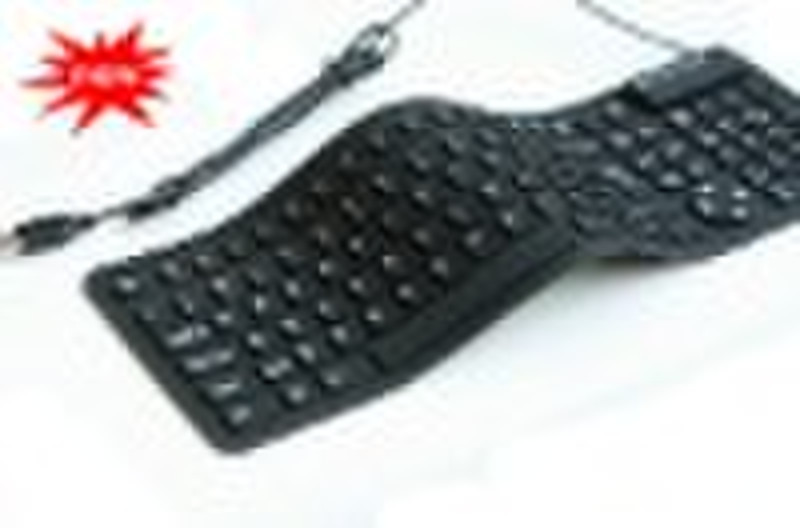 New Slim Flexible Silicon Keyboard with Excellent