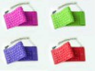 Multi color silicone washable keyboard, accept mix