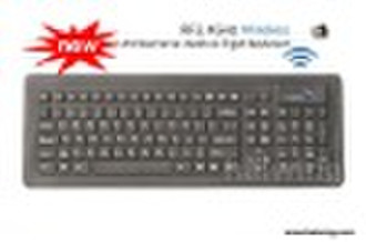 New wireless antibacterial washable medical keyboa
