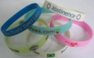 printed silicone wristbands