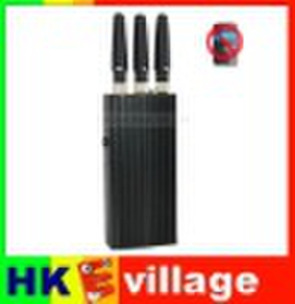 Tragbare effektive 3-Kanal-Handy-Signal-Jam