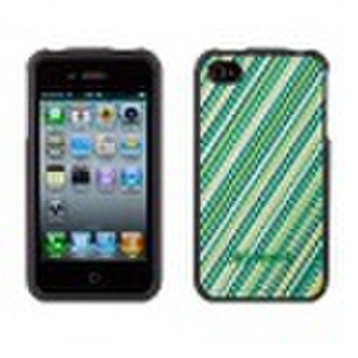 Fitted for iphone 4G GrassHopper Green Stripe