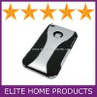 HY01 3 in 1 Silver Hard Cellphone Cover For iPhone