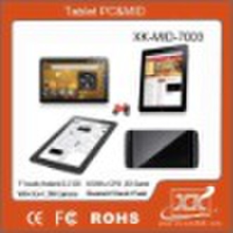 7 inch touch screen tablet pc with WIFI ,3G in And