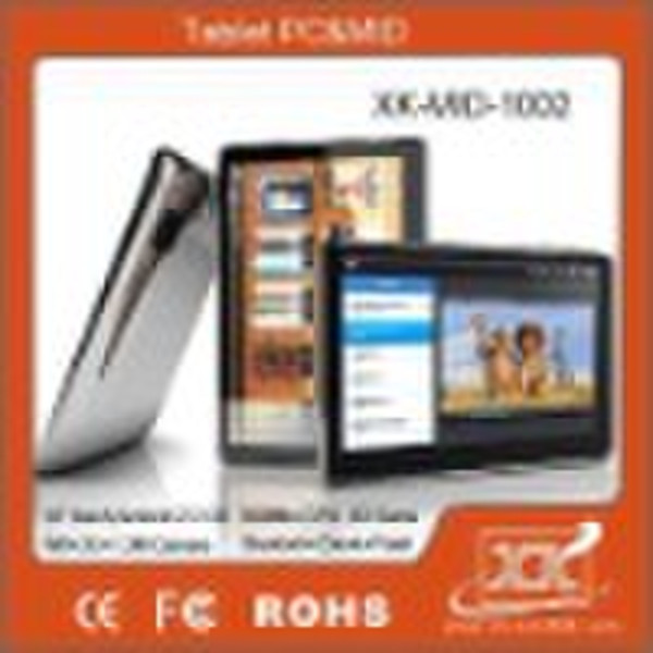 10.2'' touch screen tablet pc  with androi