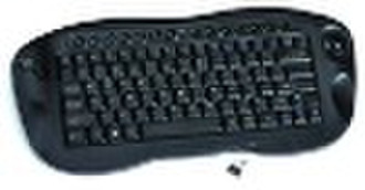 2.4G wireless keyboard with optical trackball