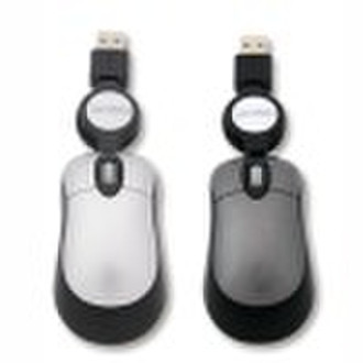 S-MS103 Mini Optical Mouse , Mini Mouse, Retractab