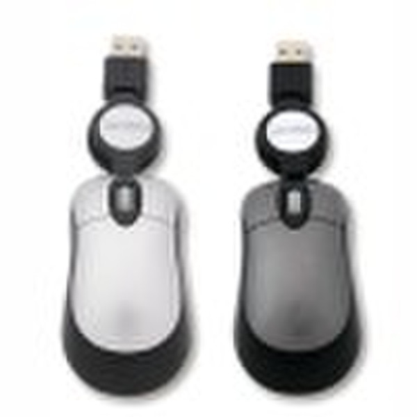 S-MS103 Mini Optical Mouse , Mini Mouse, Retractab