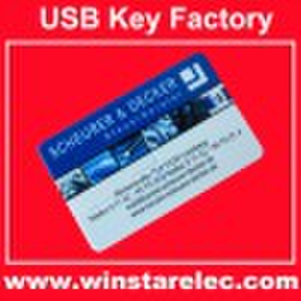 Credit Card USB Flash Memory