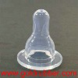 silicone rubber baby nipples