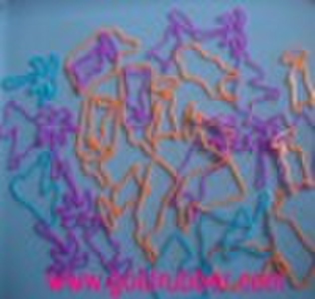 multicolour silicone rubber bands