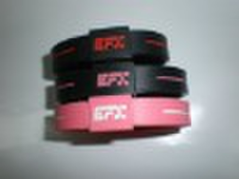 PB/EFX/XB silicone rubber wristband/bracelets