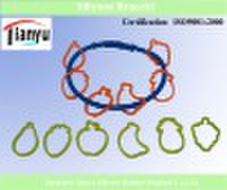 Lovely silicone bracelet and ring