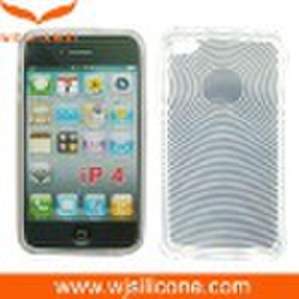 Clear TPU Skin case for Iphone4G