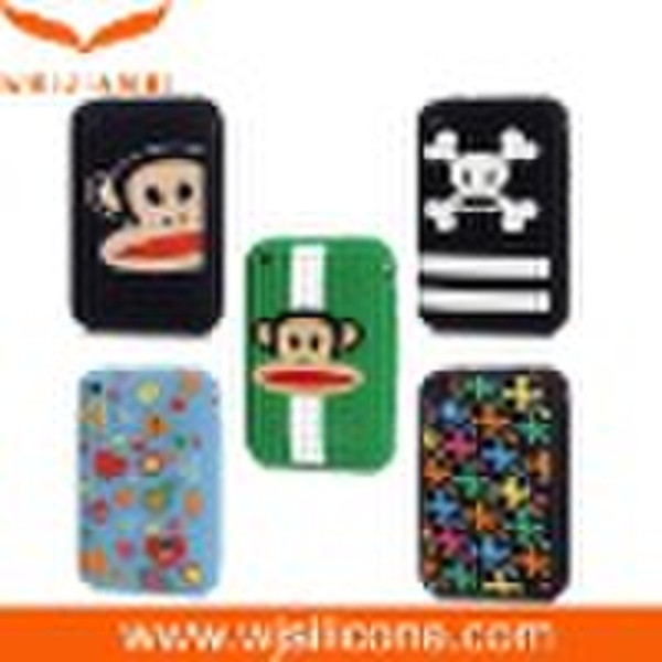 Silicone mobile phone cover for iphone