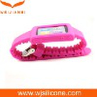 Silicone watch band for  Ipod nano 6Gen