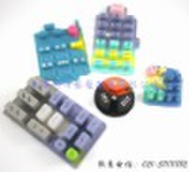 Silicone keypad