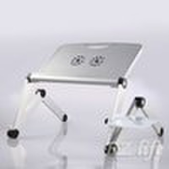 Multi-functional laptop desk with rotatable mouse