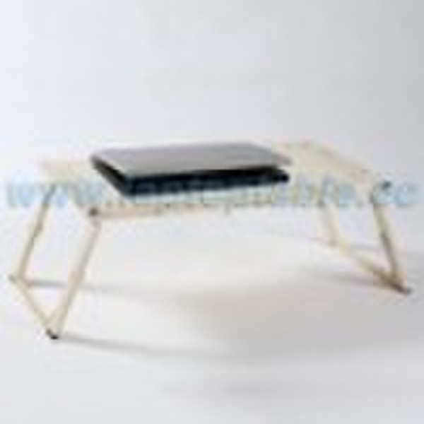 Portable and foldable laptop cooling desk