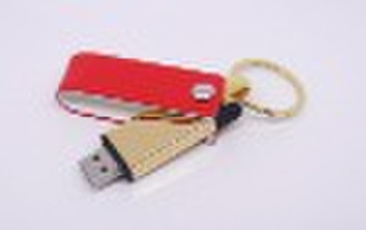 New model Leather  usb  flash driver