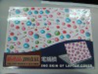 cast vinyl laptop skin---USA material, leather pat