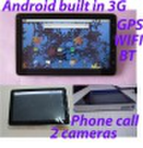 capacitive multitouch android 3g tablet