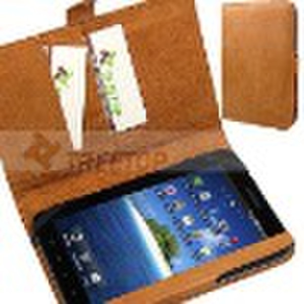 case for samsung galaxy tablet p1000, leather case