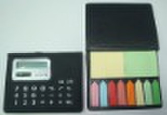 Calculator with paper