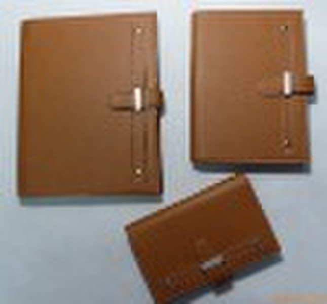 Leather notebook/notpad