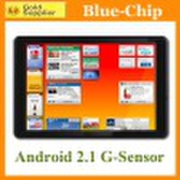 10.2'' inch G-Sensor Google Android OS 2.1