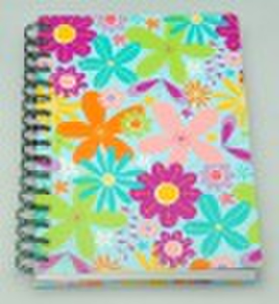 Promotion Paper Cover Spiral Note book