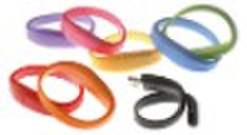 Bracelets shaped USB flash stick 1GB/2GB/4GB/8GB/1