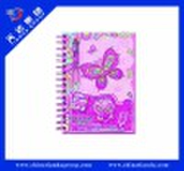 A5 Hard cover Spiral Notebook(tdb-01351)