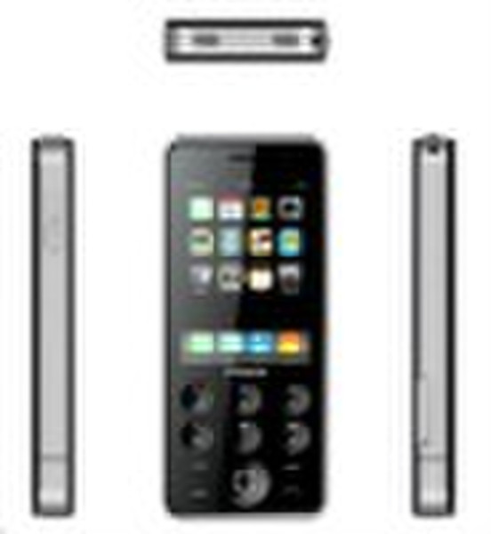 Colorful streamlined mobile phone(H3)