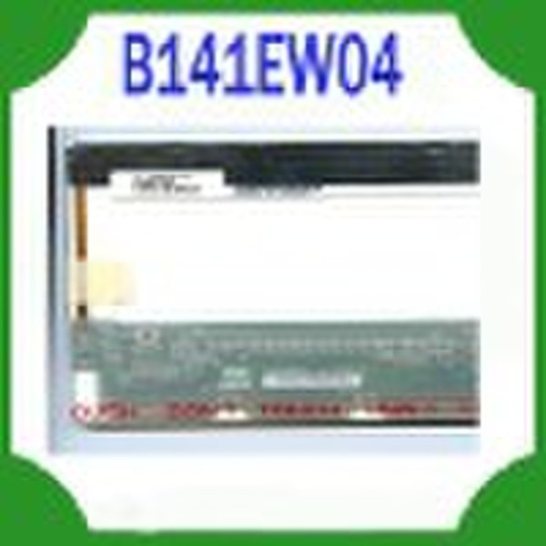 laptop screen B141EW04 CCFL 1280*800 lcd panel